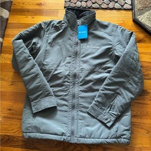 Columbia Charcoal Full-Zip Jacket